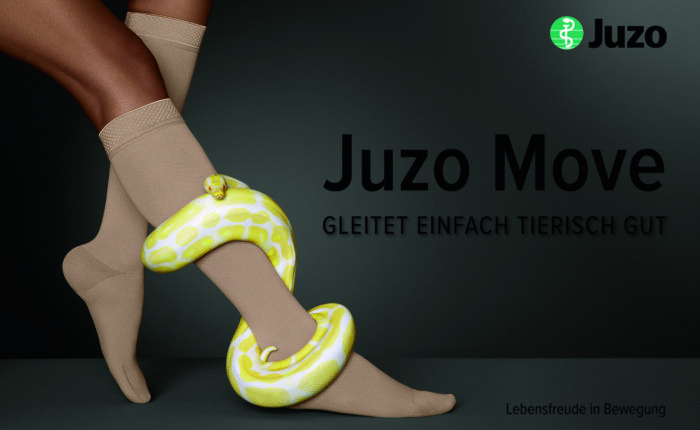 juzo move Kompressionsstruempfe - für maximalen tragekomfort